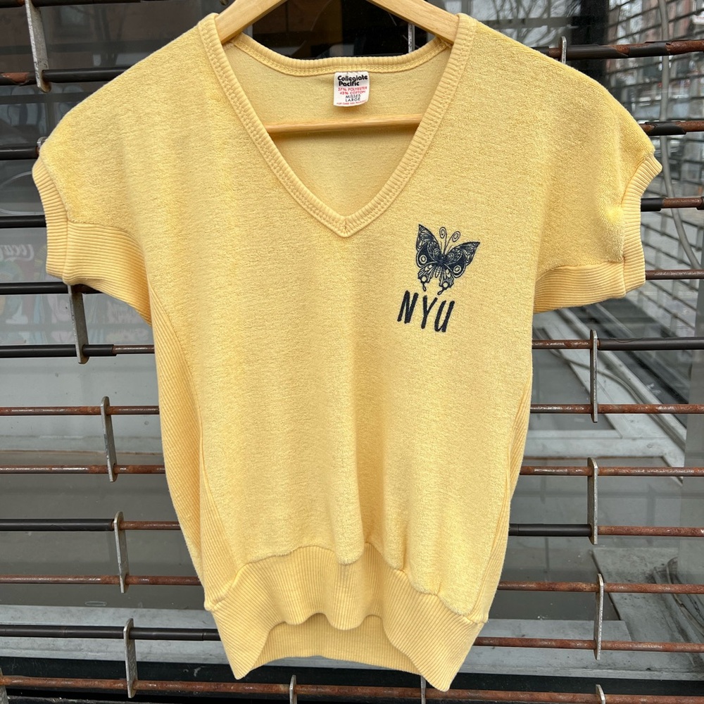 Vintage NYU UNIVERSITY TOP